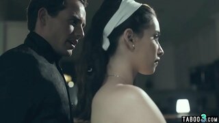 Väike titted teen koduperenaine tahab hubbys suur kukk